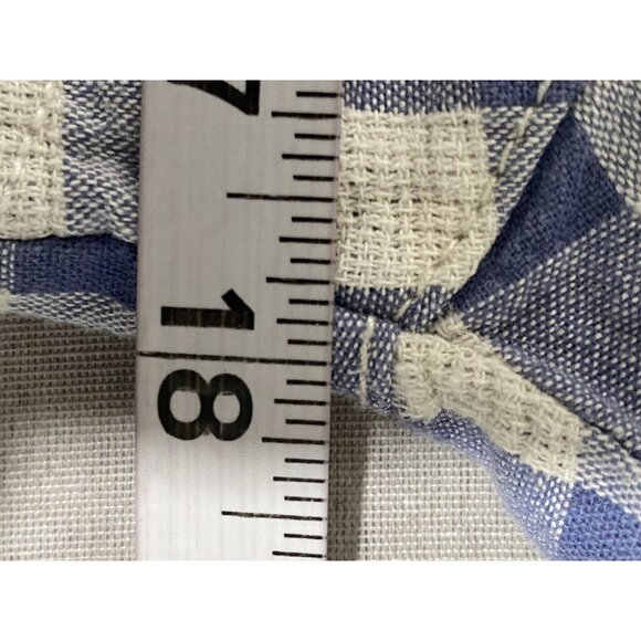 Rock 47 Wrangler Women’s western snap plaid blue white Shirt Size Small - Picture 3 of 9